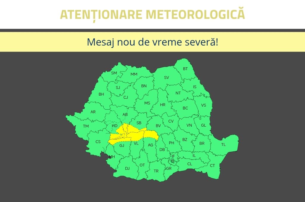 Ninsori în Gorj. Prognoza ANM!